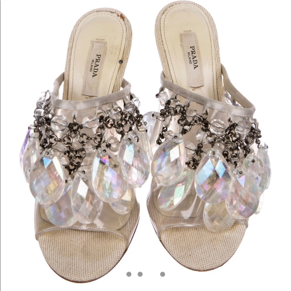 Prada 2010 Runway Chandelier Heels - Picture 3 of 4